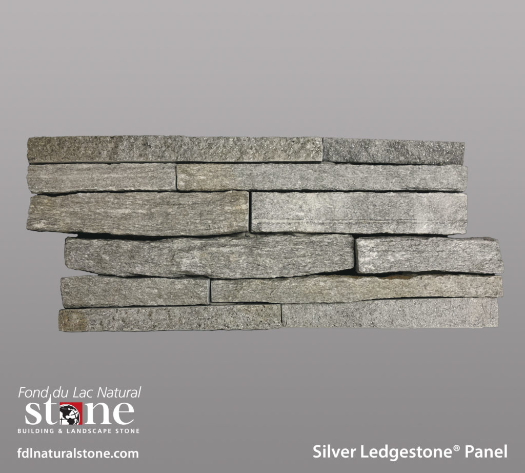 Silver Ledgestone® Panel - Fond du Lac Natural Stone