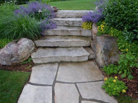 Fond du Lac Flagstone Steps