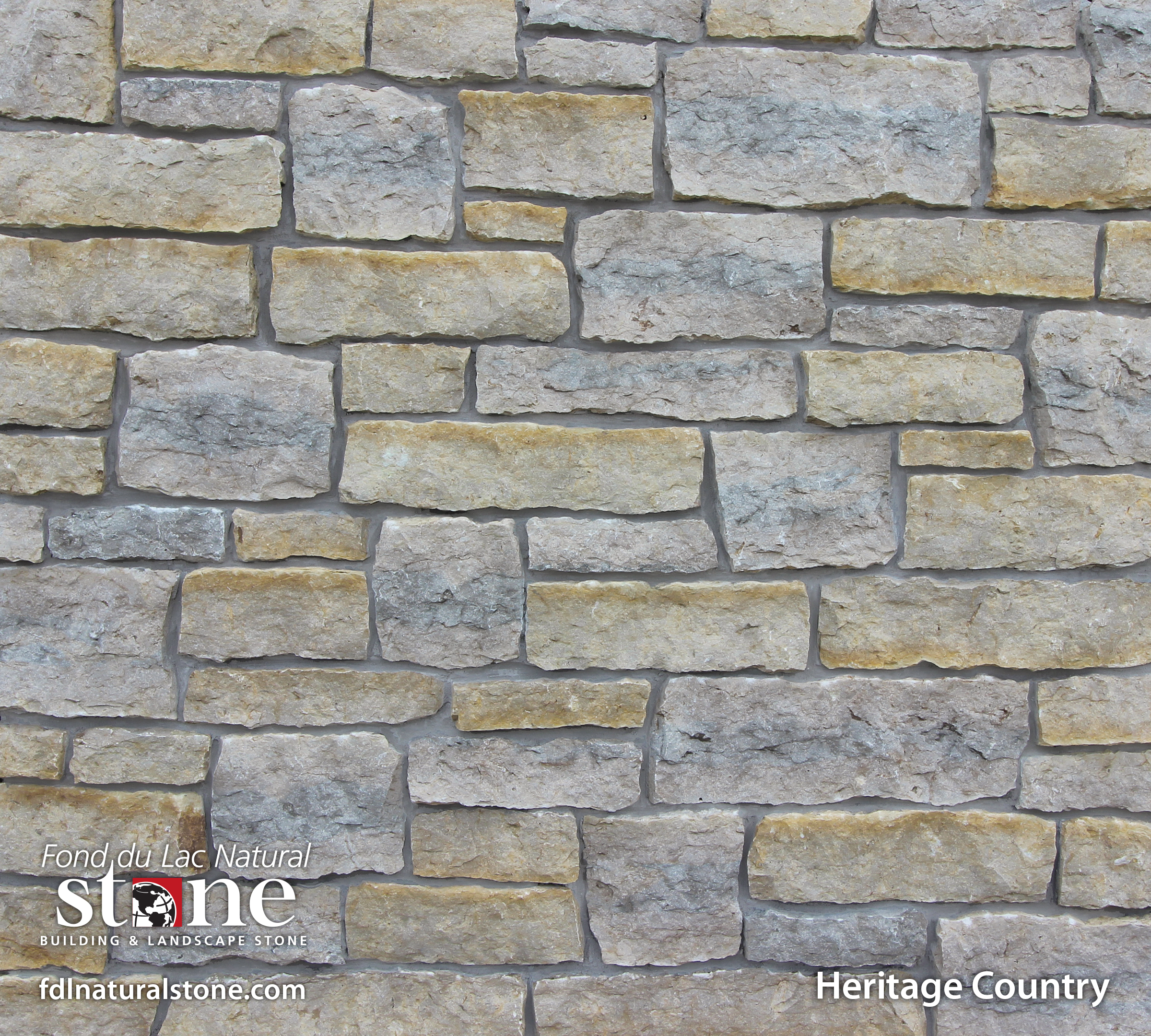 Heritage Country™ - Fond du Lac Natural Stone