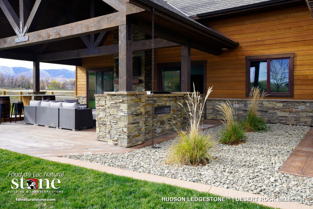 Hudson Ledgestone™ - Outdoor Living - Fond du Lac Natural Stone