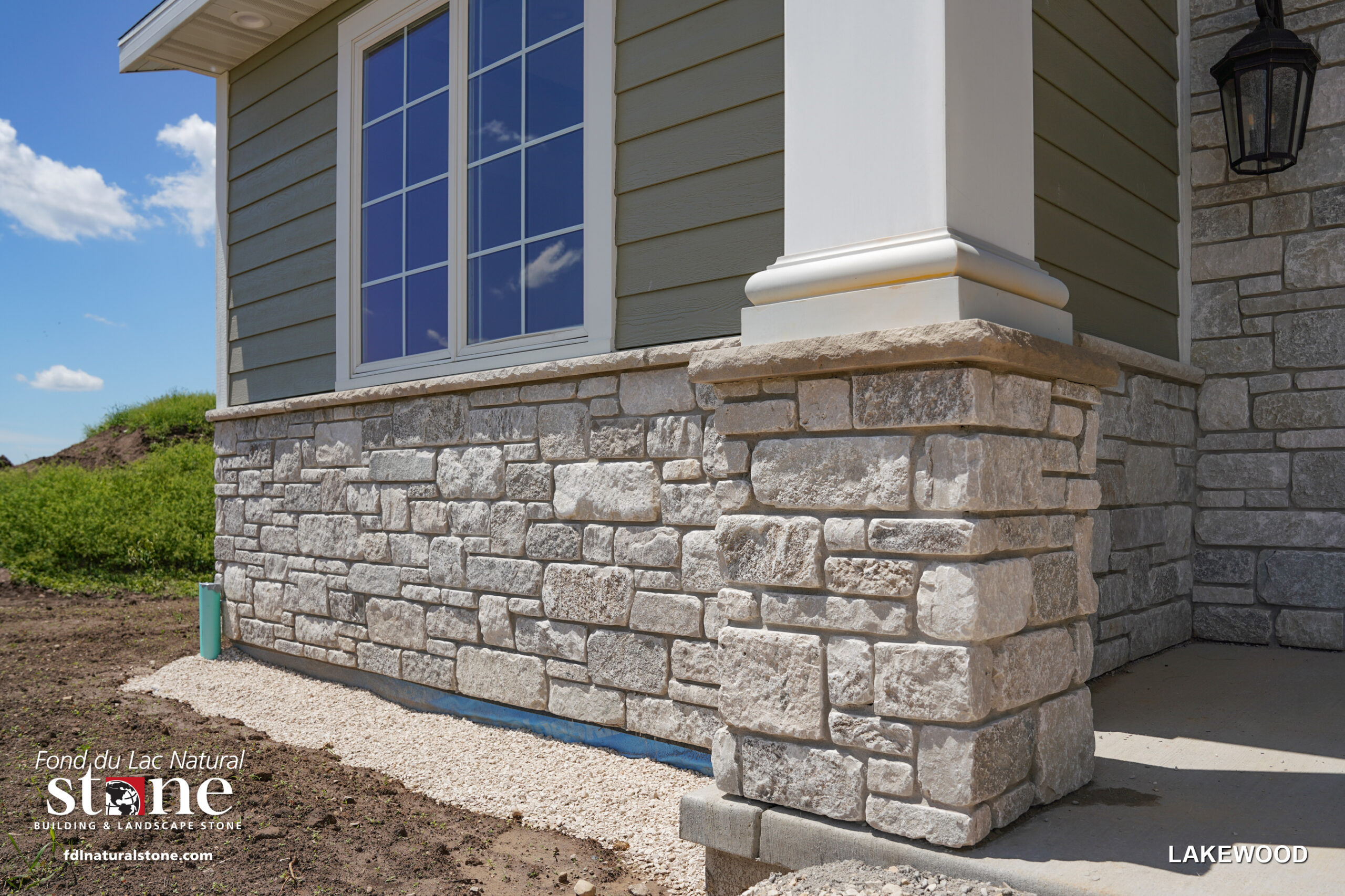 Lakewood™ Residential New Construction Fond du Lac Natural Stone