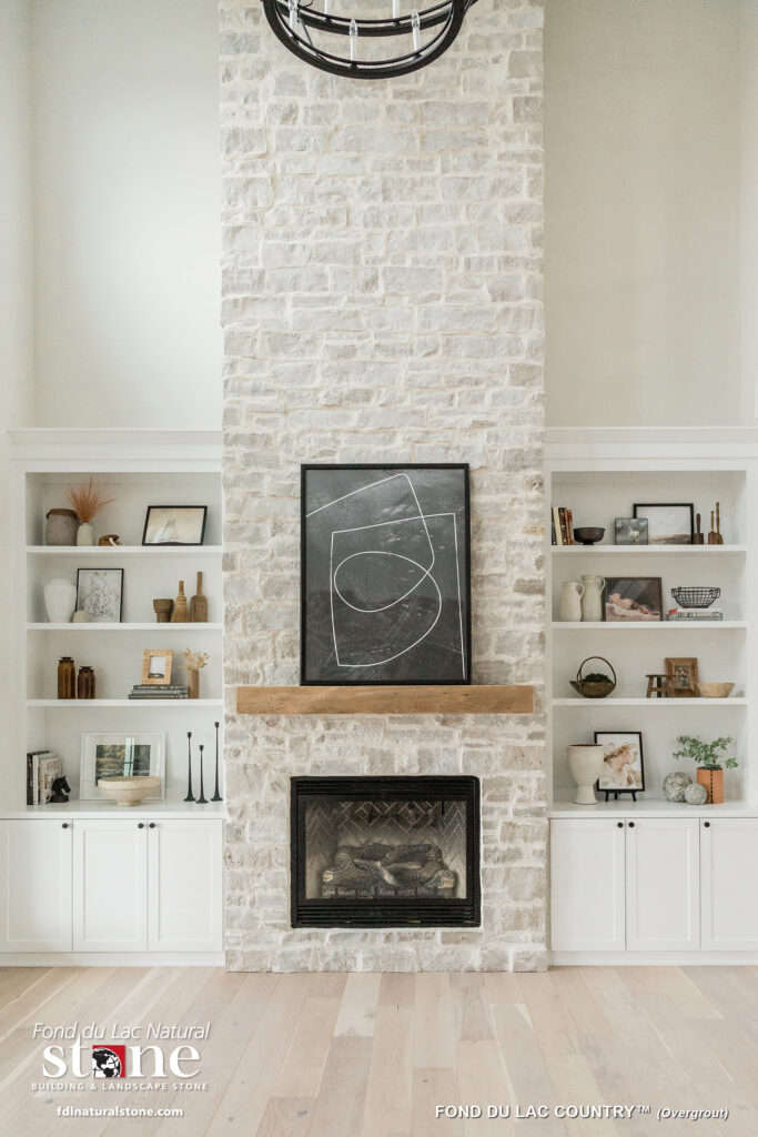 Fond du Lac Country™ Interior Fireplace Fond du Lac Natural Stone