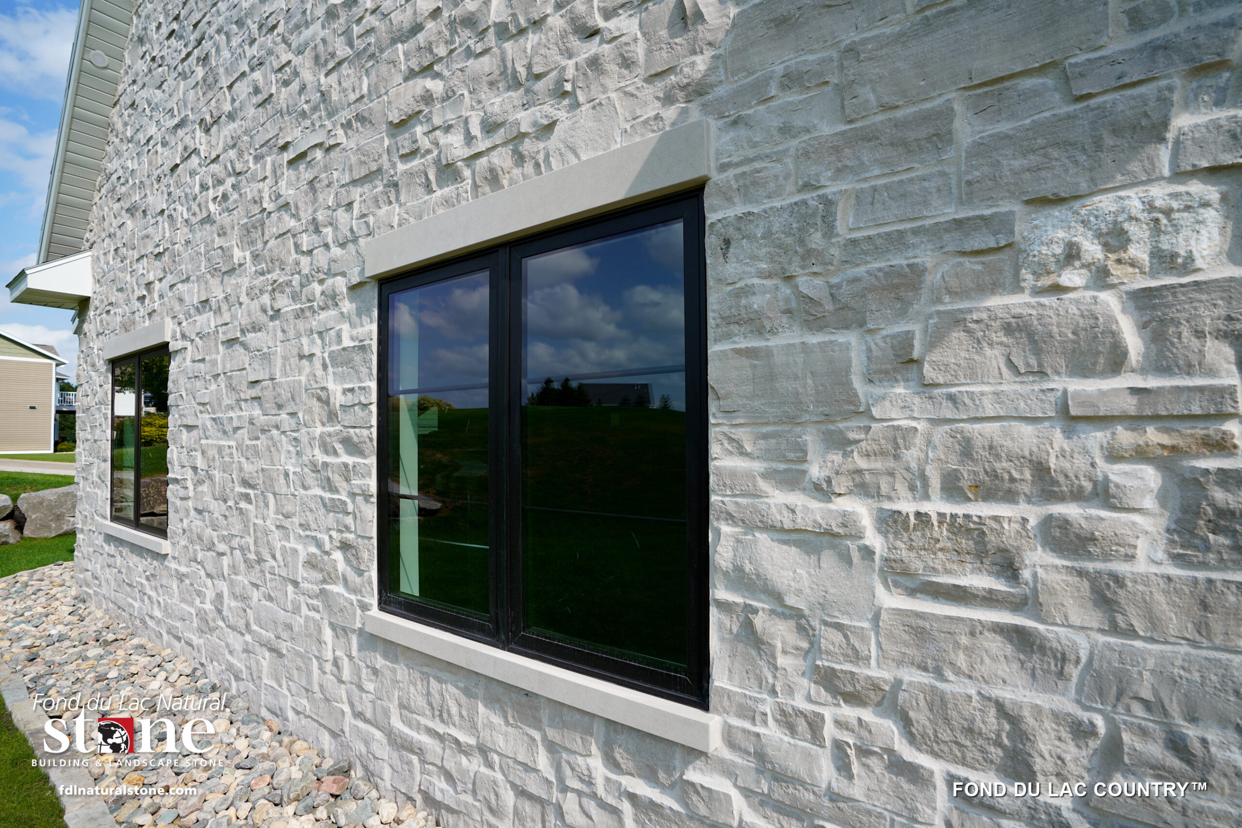 Fond du Lac Country™ - Residential Exterior - Fond du Lac Natural Stone