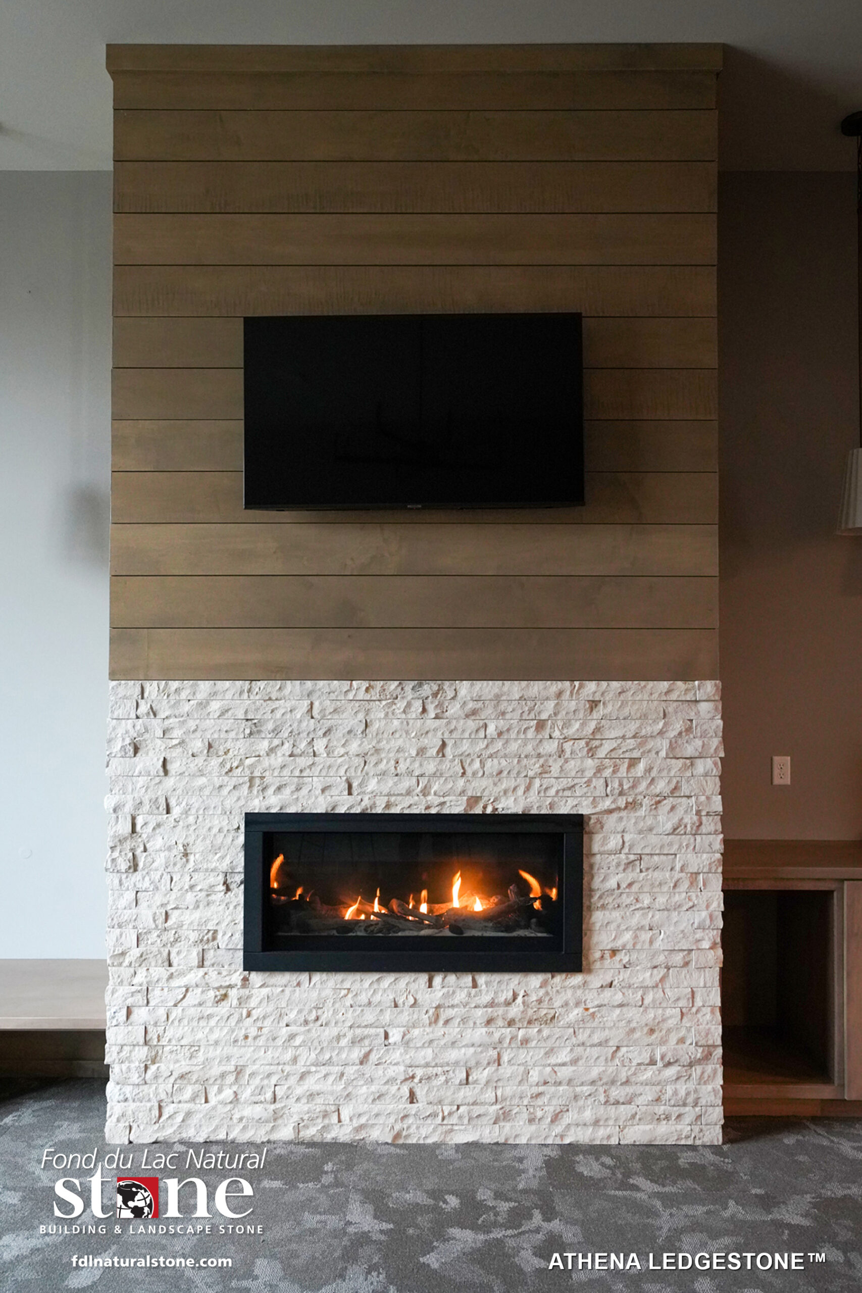 Athena Ledgestone™ Fond du Lac Natural Stone